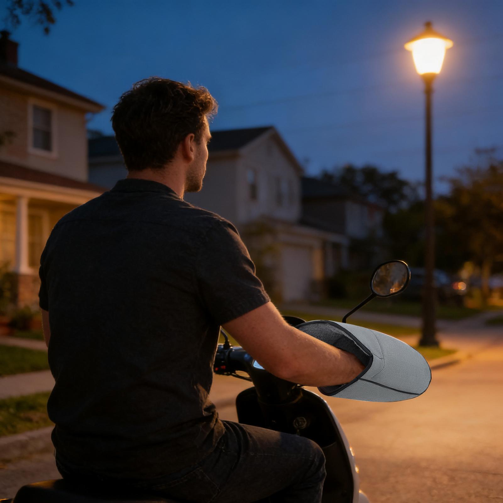 電動スクーターハンドルバーマフ、保温防水、快適なバイク用暖か - Hand Warmer Electric のレビューと価格