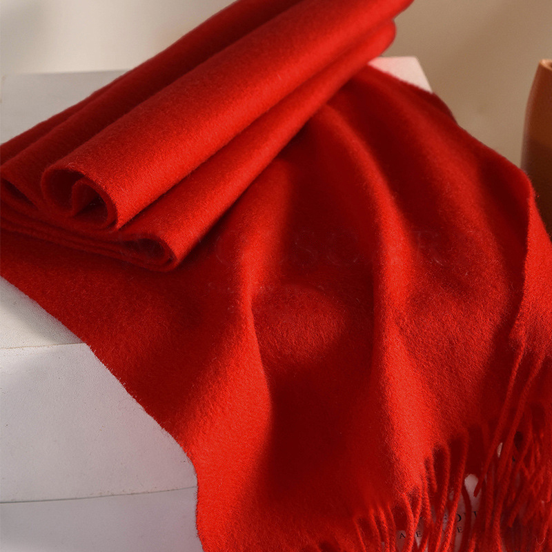ニットスカーフ レディース 100% ウール 冬用 暖かいス - Shawl Wrap Winter のレビューと価格