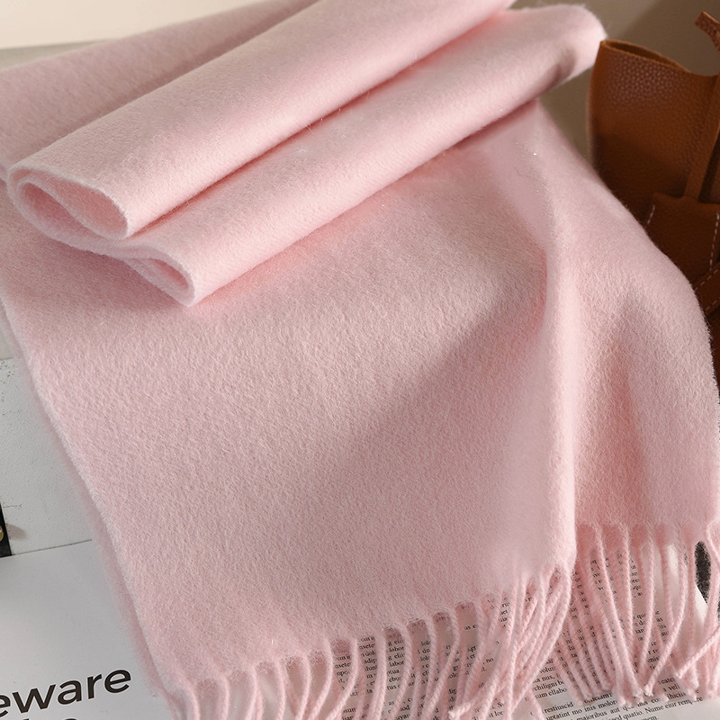 ニットスカーフ レディース 100% ウール 冬用 暖かいス - Shawl Wrap Winter のレビューと価格