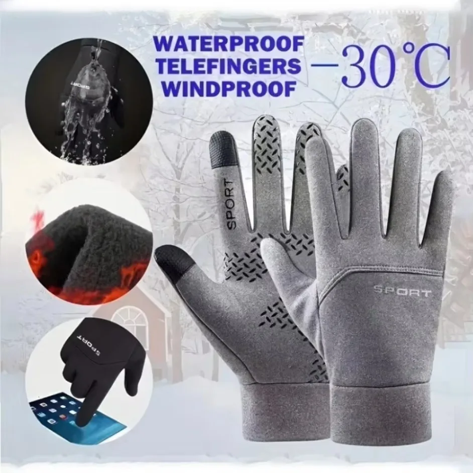 防水スキーグローブ（男女兼用）。防寒、防風、スノーボード用、 - Snow Glove Insulated のレビューと価格