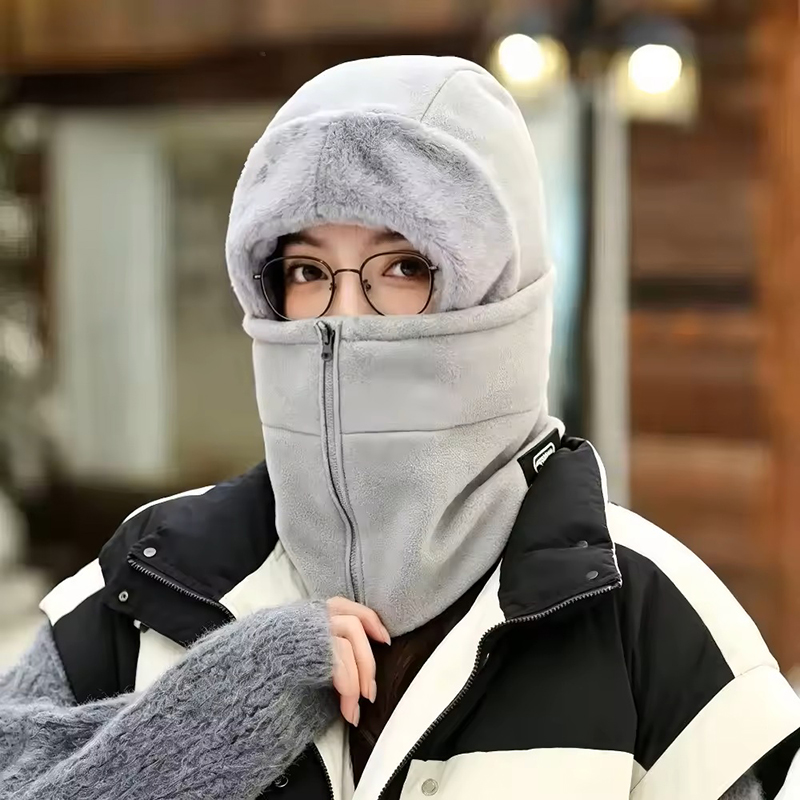 冬用ユニセックス防風サイクリングネックゲイター、ジッパーデザ - Neck Gaiter Fleece のレビューと価格